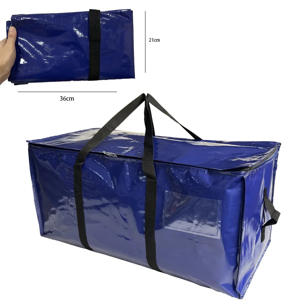 Luggage Moving Bags, Foldable Storage Bag, Storage Organizer & Moving Boxes Alternative, Packing Supplies, Camping Totes Bag