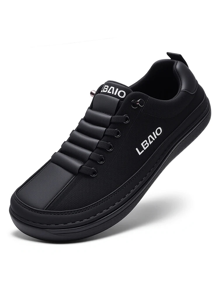 Wide Toe Box Shoes Casual Comfortable Barefoot Slip On Loafers for Mens Zero Drop Leather Canvas Tennis Hike Shoes