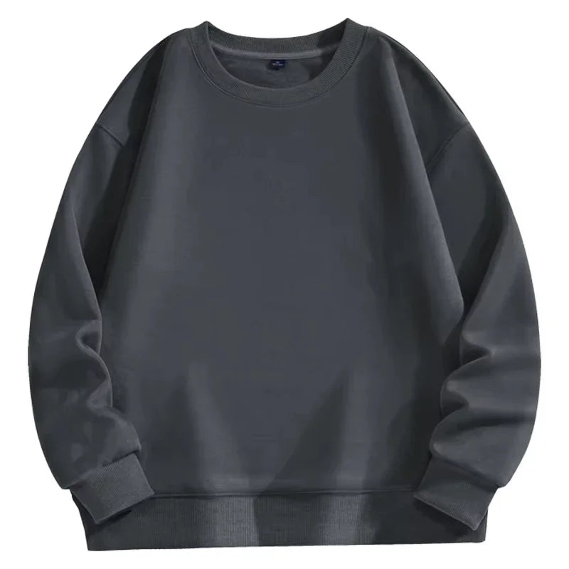 Men's Outdoor Sports Long-sleeved Sweatshirt Autumn and Winter Hot-selling Simple and Comfortable Unisex Crew Neck Top
