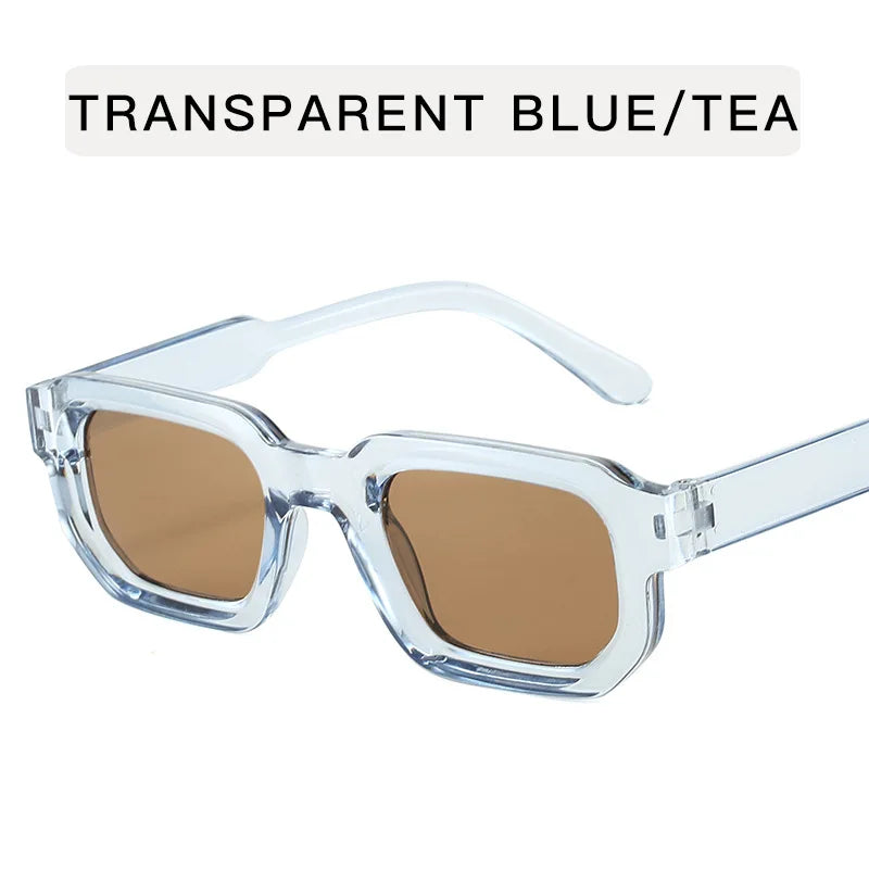 New Square Vintage Sunglasses Men Fashion Punk Brand Designer Sunglasses Women Driving Sun Glasses Male UV400 Goggles