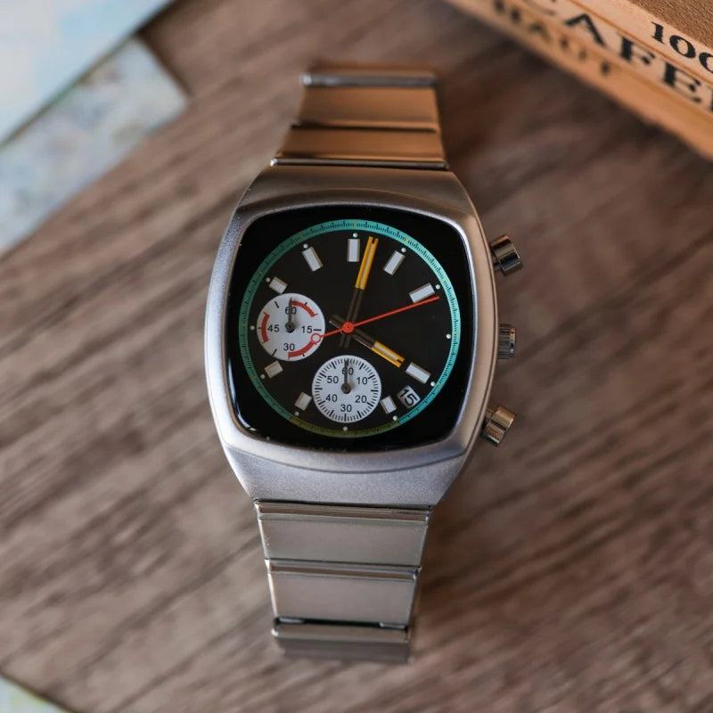 CILOA Men Square quartz new in men's watch Man watches for man high quality waterproof automatic movement mechanical male gift