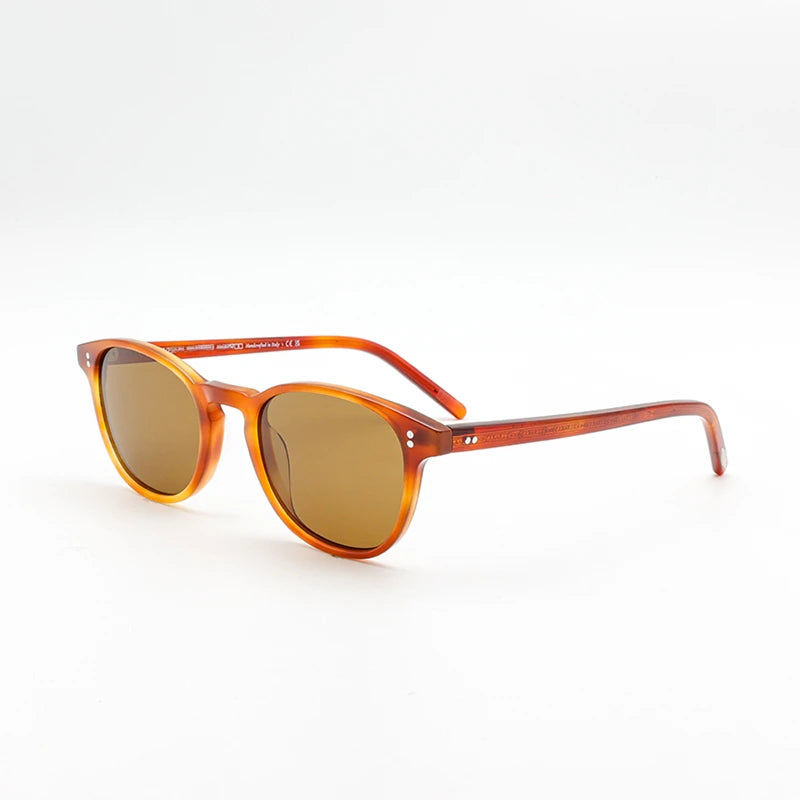 Fairmont Sunglasses OV5219 Clear Sunglasses Brand Designer Women/Men Vintage Rectangle Eyewear Polarized Driving Sun Glasses
