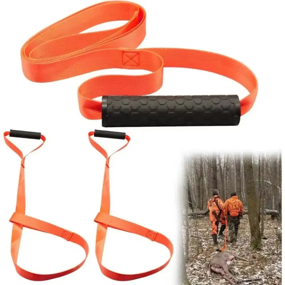 2025 Deer Drag Harness Durable Hunting Deer Belt With Handle Portable Puller Dragg Pull Rope Multipurpose Band For Outdoor Farm