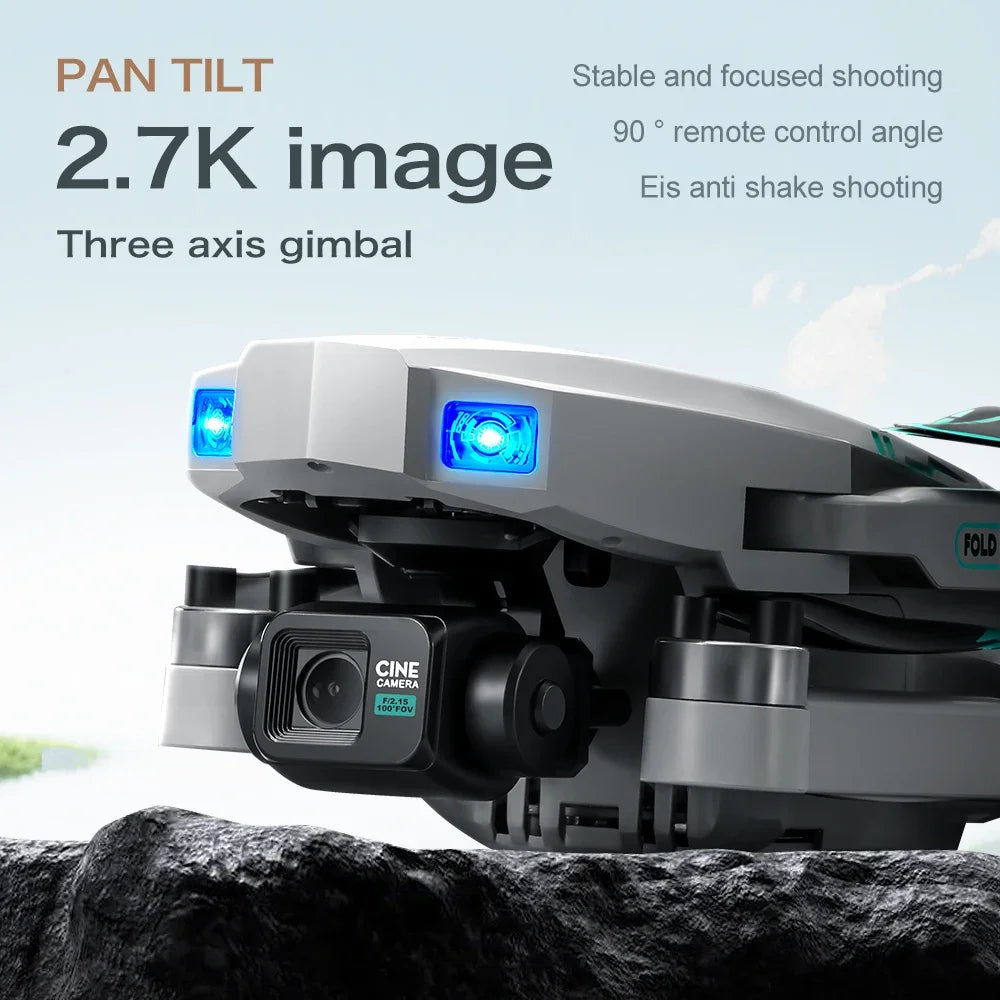 XT709 Drone 4K HD Aerial Photography With Screen GPS Return Folding Intelligent 360° Obstacle Avoidance RC Toy