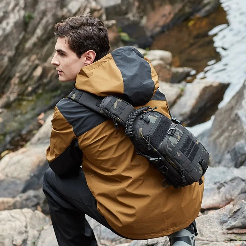 Outdoor Cycling Chest Bag Men's Casual Crossbody Bapa Single oulder Bag Multi-use Sports Bag Masaiwei Brand Polyester