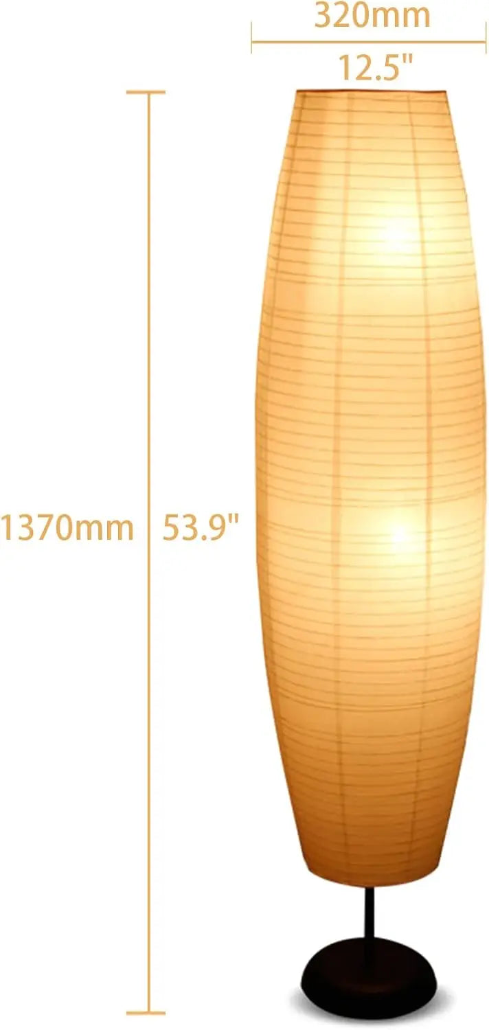 Paper Floor Lamp - Rice Paper Lantern Floor lamp Modern Large Floor Lamp for Bedroom,Living Room