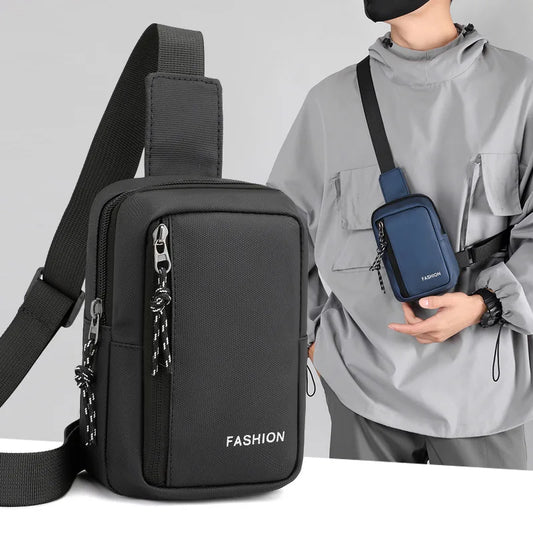 Casual Solid Men Crossbody Bags Male Oxford Handbag Shoulder Bags Boy Messenger Bags 2023 Man Handbags for Travel Satchel Black