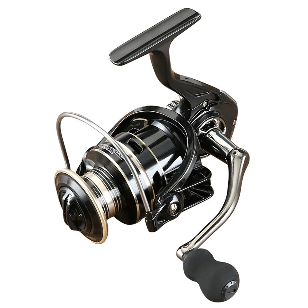 Spinning Reel Max Drag 8KG All-Metal Fishing Reel Metal Spool Handle Carp Reel Fishing Coil Wheel for Fishing