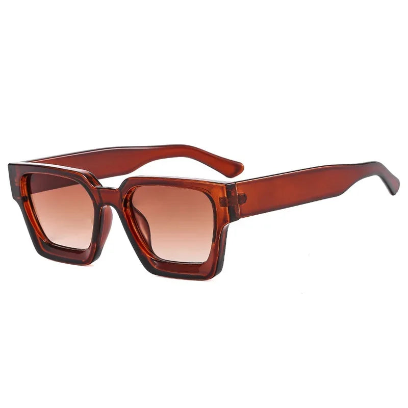Square Vintage Sunglasses Men Women Fashion Punk Retro Brand Designer Sunglasses Driving Sun Glasses Male UV400 Goggles Shades