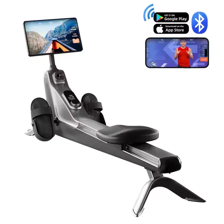 Commercial Home Air Rower Gym Equipment Gym Indoor Rowing Equipment Club Magnetic Rowing Machine 2025