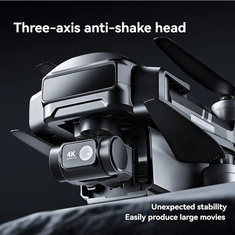 F22 S3 PRO Professional Drone With 4K EIS Camera GPS 6KM 3-axis Gimbal 40Mins 120M FPV Obstacle Avoidance Blussless RC Dron