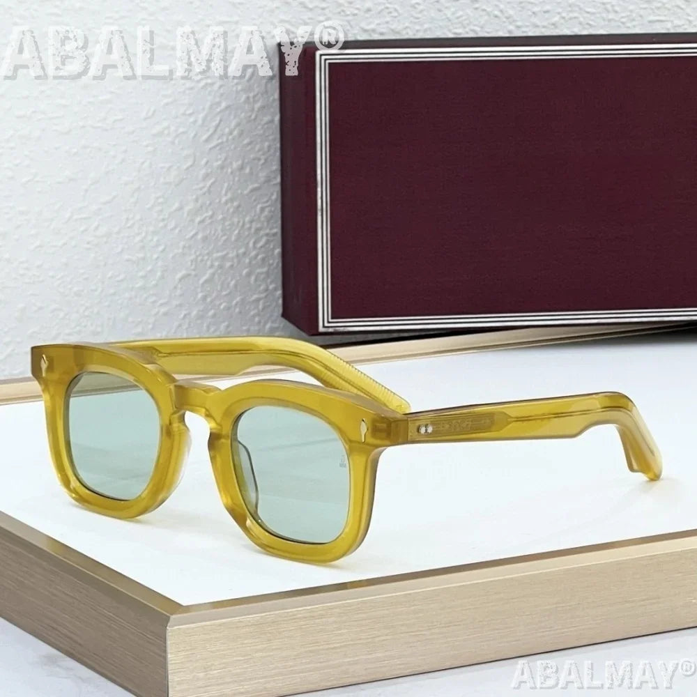 Top Quality Sunglasses for Men and Women DEVAUXI SIZE 43-27 Style UV400 Retro Fashion Special Design Sun Glasses with box