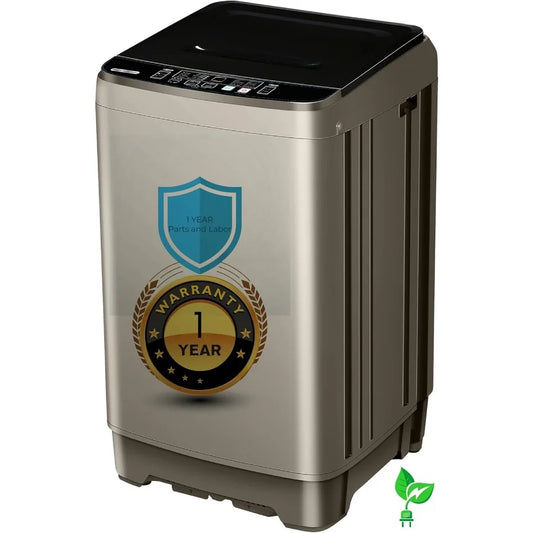 Portable Washing Machine 2.0 Cu.ft FullAutomatic Compact Washer with LED Display for Apartments Homes and Dorms Features 10 Was