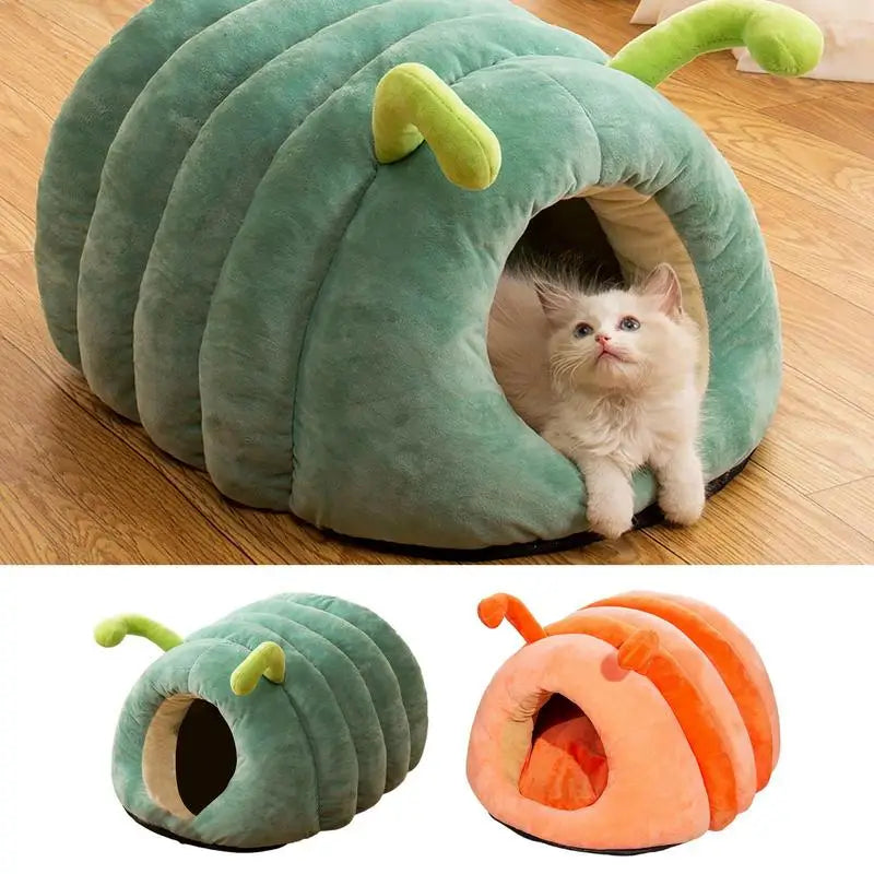 Cat Bed Pet Mattress winter Self-Warming Soft Plush Pet Bed Cat Dog Sleeping Nest Cave for Small Dogs kitten Pets supplies