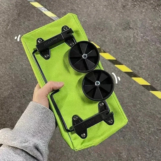 Convenient Folding Portable Wheels Handbag Waterproof Supermarket Shopping Trolley Weight 25 Kg