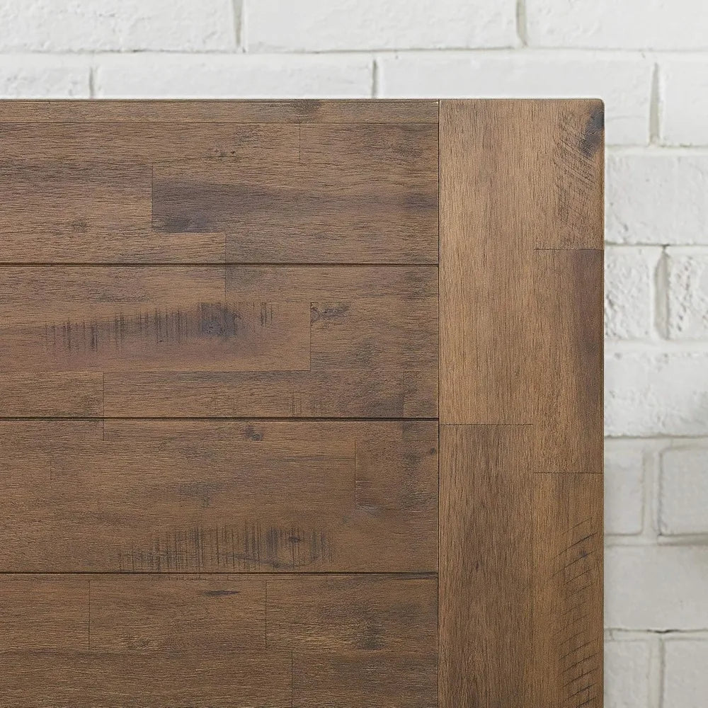 Zinus Tonja Wooden Platform Bed Frame with Headboard, Mattress Support Base Featuring Wood Slats, No Box Spring Required, Simple