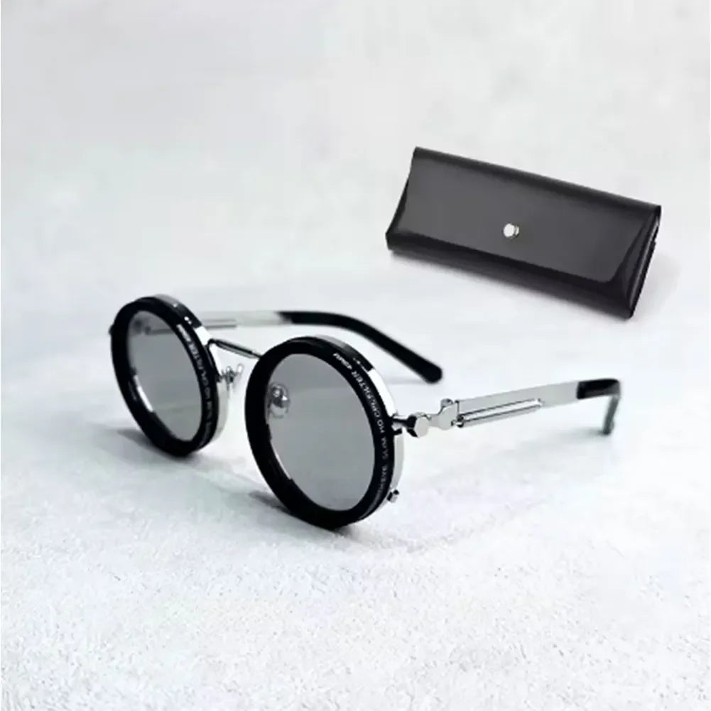 Fishing Rounded Polarized Glasses with ND Filter Lenses Polarized Sunglasses Fishing Filter Glasses for Men Driving Fishing