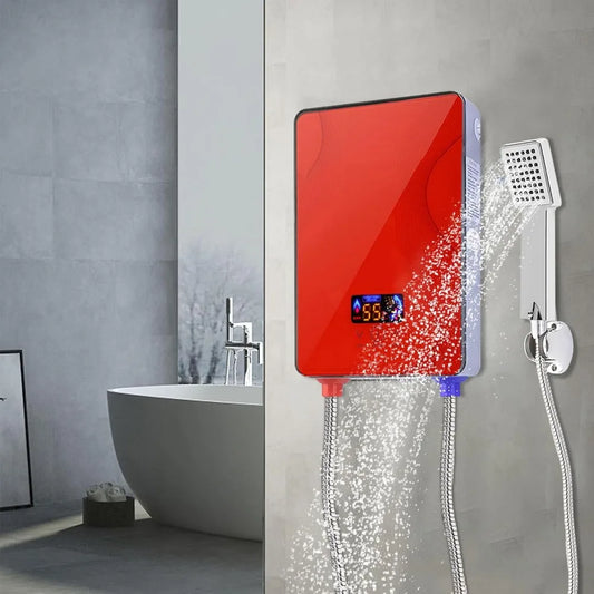 6.5 kW Instantaneous Water Heater Kitchen Instantaneous Water Heater Shower 230 V Ready to Plug Water Heater Tankless