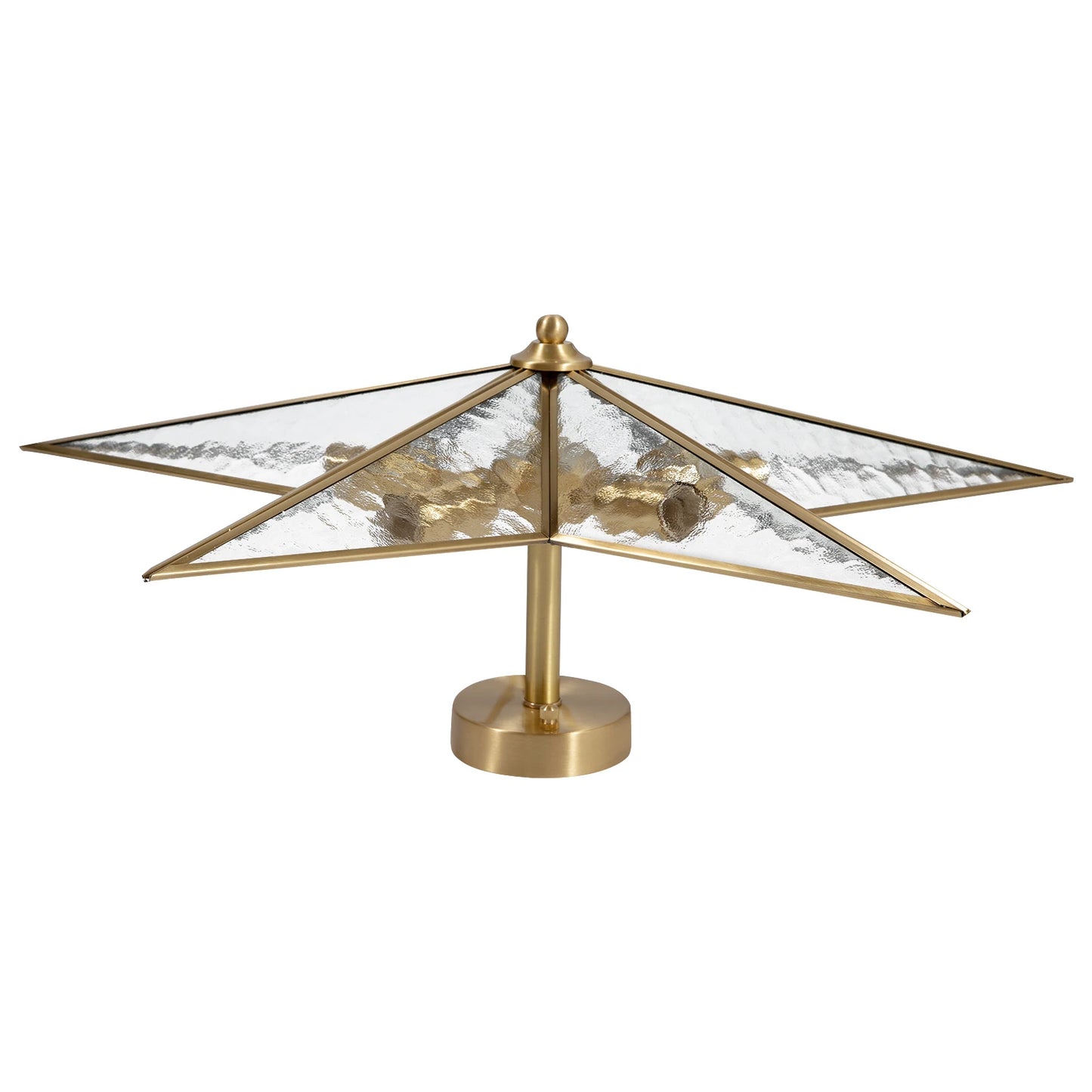 Star Ceiling Light Glass Ceiling-mounted Chandelier 110-220V for Bedrooms Cafes Restaurants Bars