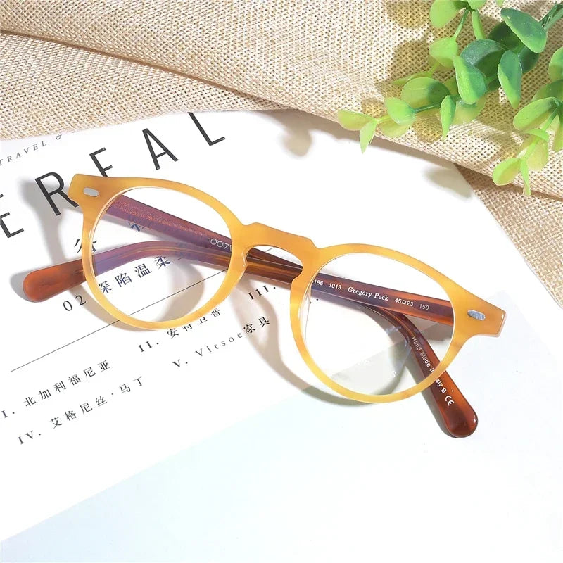 Vintage Optical Glasses Frame OV5186 Eyeglasses Gregory Peck OV 5186 Reading Glasses Women and Men Eyewear Frames