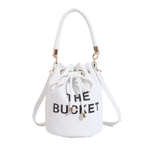 Women's Bag Portable Retro Women's Bag European And American Fashion Multifunctional Bag Women's New Bucket Shoulder Diagonal