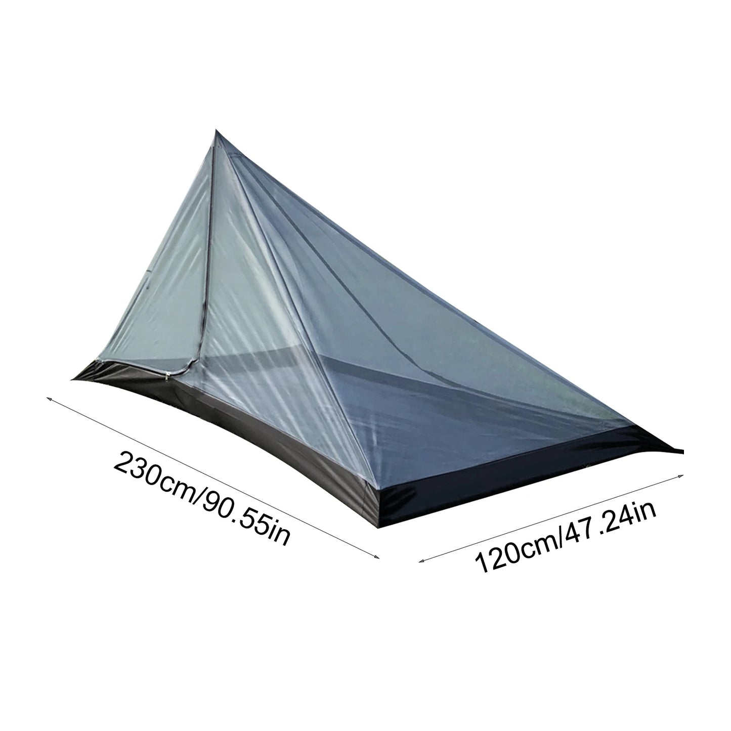 Outdoors Mesh Tent 2 People Outdoor Lightweight Mesh Net Portable Ultra-Light Finest Holes Camping Tent With Zipper For Patio