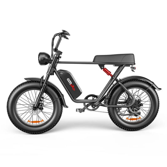 Emoko C91 1000W*2 Electric Bike for Adults with Brushless Motor, 48V Lithium Battery, 20x4.0 Inch