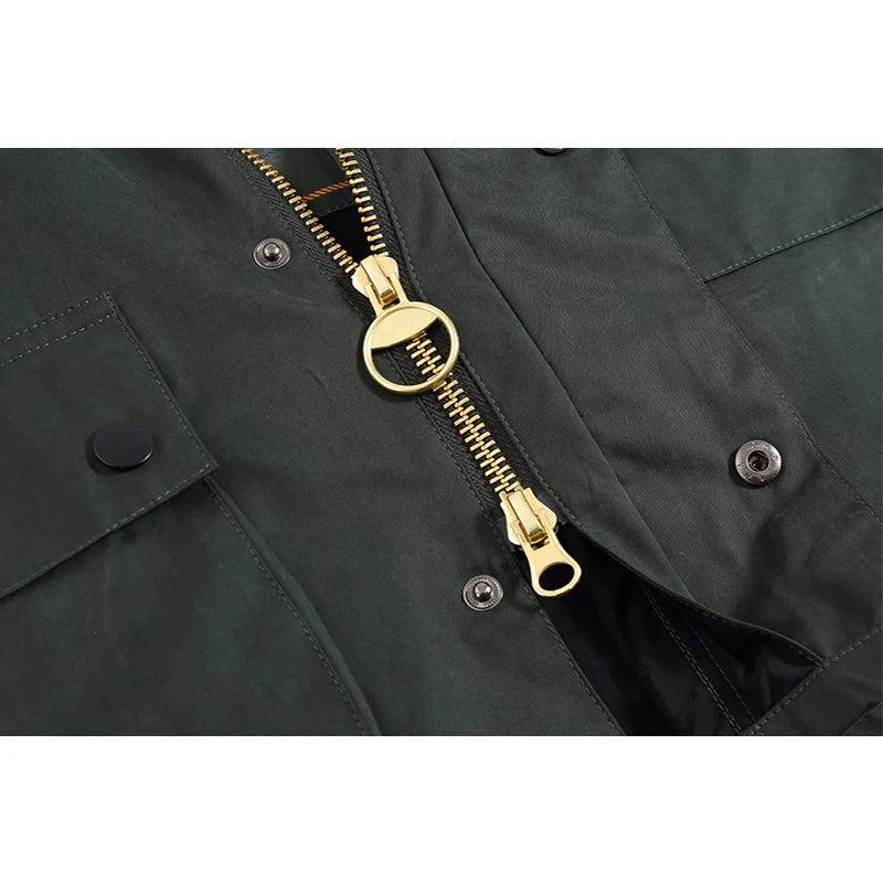 mens hunting classic olive casual waterproof rain clothing beadnell winter ashby bedale un-wax coat parka women beaufort jacket