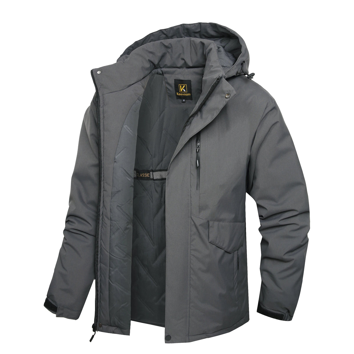 Mens Professional Ski snow Jacket Waterproof Thermal Snowboard Coat Winter Windproof Mountain Hooded Parka Snowboarding