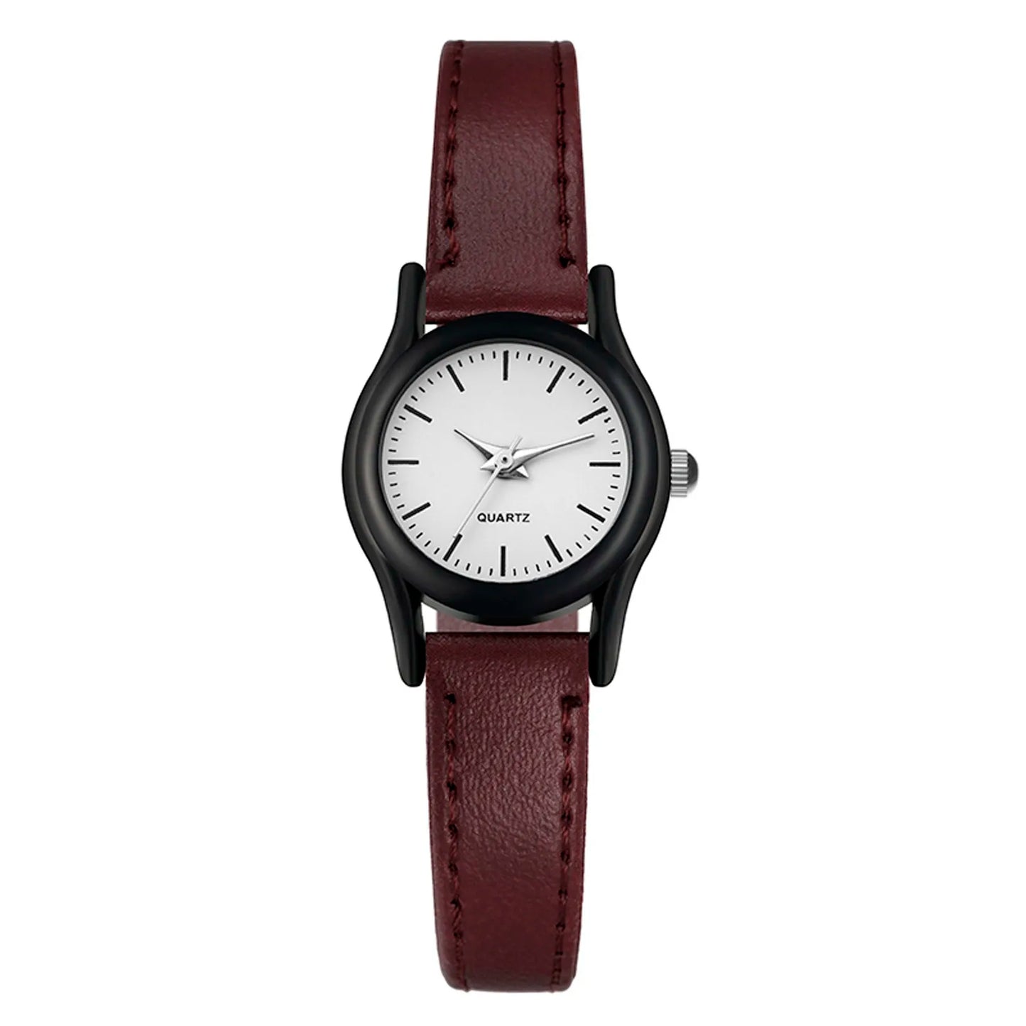 Casual Watches For Men Women Retro Leather Watch Simple Ladies Small Dial Quartz Wristwatch Clock Gift Reloj Mujer
