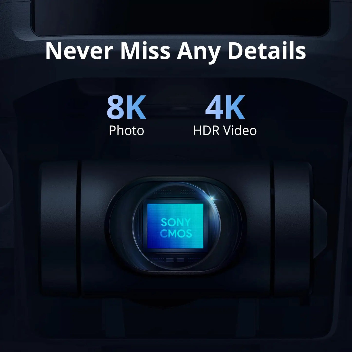 Potensic C0 ATOM 2 Drone with PTD 1 Remote Control 4K Video, 8K Photo Camera 10KM 2.7K Vertical Shoot, AI Night Shoting AI Track