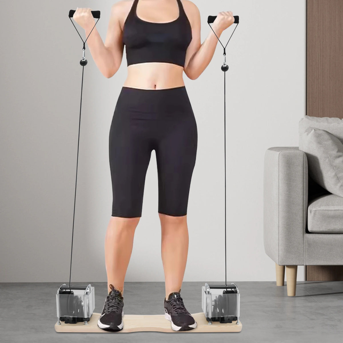 Gym Strength Training Equipment 75*17.5*18cm Home exercise Equipment 7-17kg Resistance Range Strength Training Tool for Homes Gy