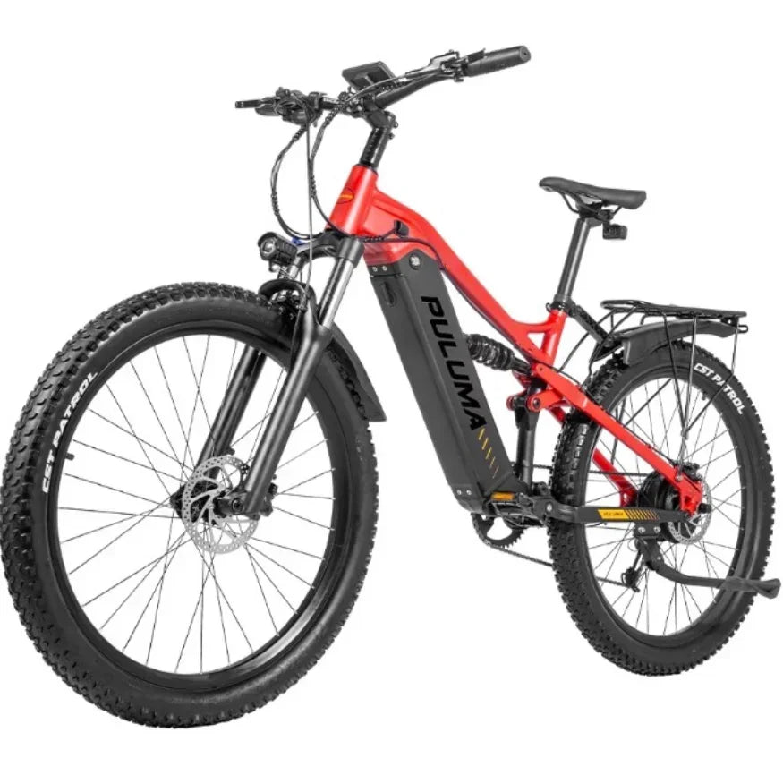 2024 latest full suspension electric mountain bike, off-road electric bicycle, 1000W, 48V, 20Ah, 27.5*2.8,electric bicycle