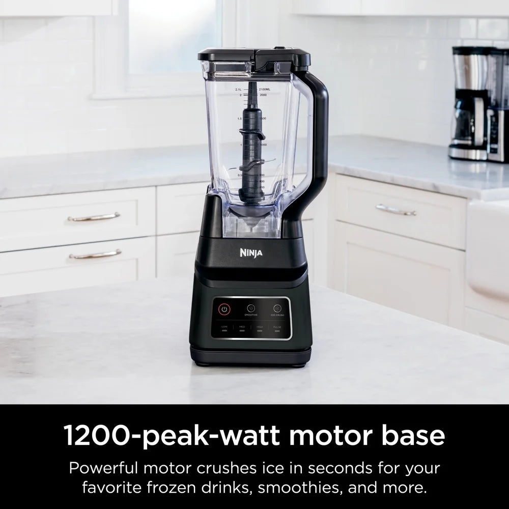 Professional Blender with Auto-iQ Technology 72oz Total Crushing Pitcher 1200W Powerful Motor Stacked Blade Assembly Cookbook