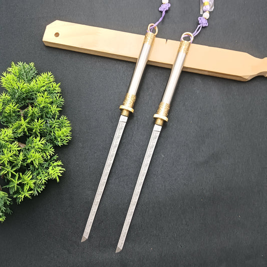 [Upgraded Hunting Knife] Upgraded Straight Blade Hunting Knife, Outdoor Camping Fruit Knife Prey Handling Knife With Scabbard  H