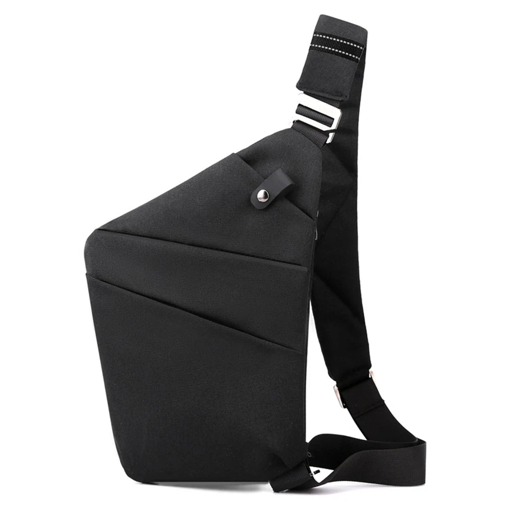 Travel Personal Anti-theft Crossbody Bag Mini Cross Body Bags Male One Shoulder Sling Bag Leisure Anti-splash Men's Chest Bag