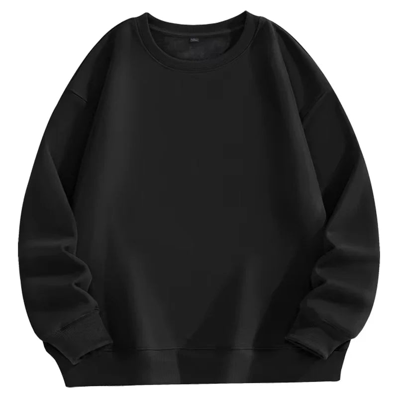Men's Outdoor Sports Long-sleeved Sweatshirt Autumn and Winter Hot-selling Simple and Comfortable Unisex Crew Neck Top