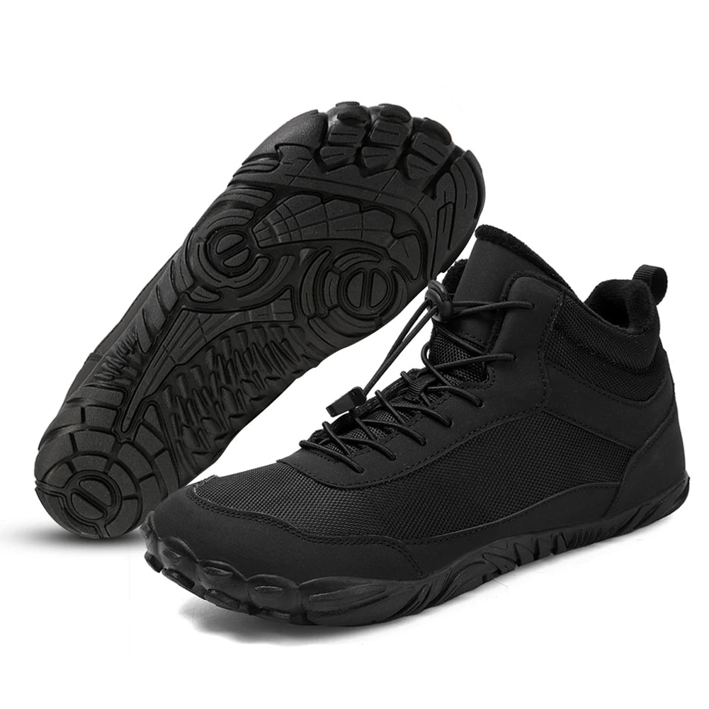 Winter Snow Boots Lightweight Barefoot Shoes Breathable Casual Ankle Boots Waterproof Trail Running Shoes for Outdoor Sports