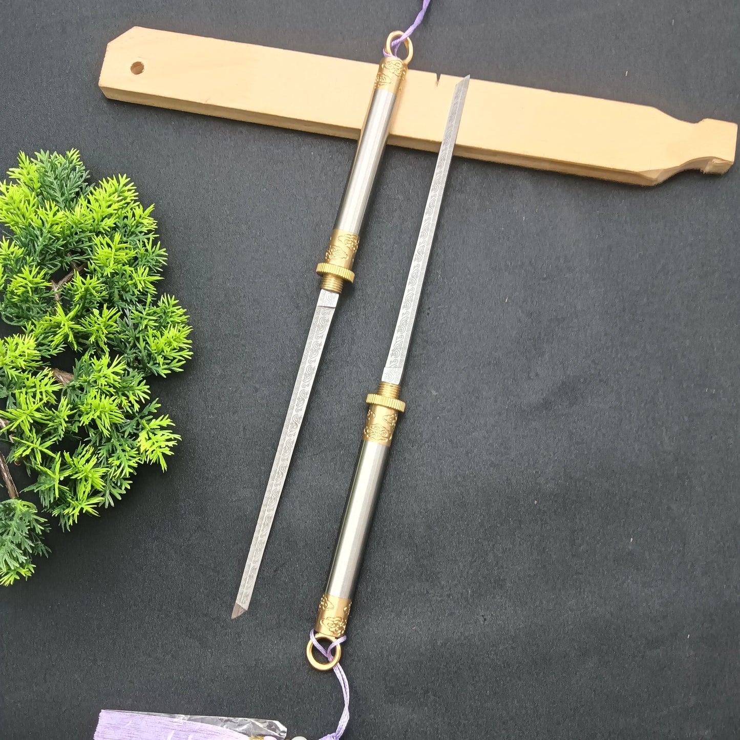 [Upgraded Hunting Knife] Upgraded Straight Blade Hunting Knife, Outdoor Camping Fruit Knife Prey Handling Knife With Scabbard  H