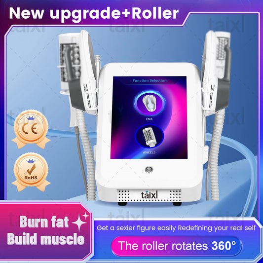 EMS Vacuum Inner Ball Roller 360 Degree Rolling Cellulite Massage Weights Loss Machine Body Muscle Body Slimming Fat Removal