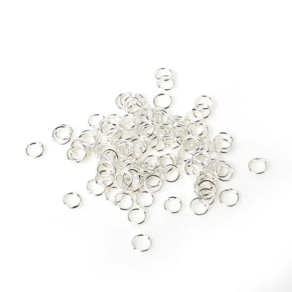 500pcs/200pcs  3/4/5/6/8/10mm Jump Rings Iron Gunmetal/Gold/Silver/Bronze/Rhodiumfor DIY Jewelry Making Findings Accessories
