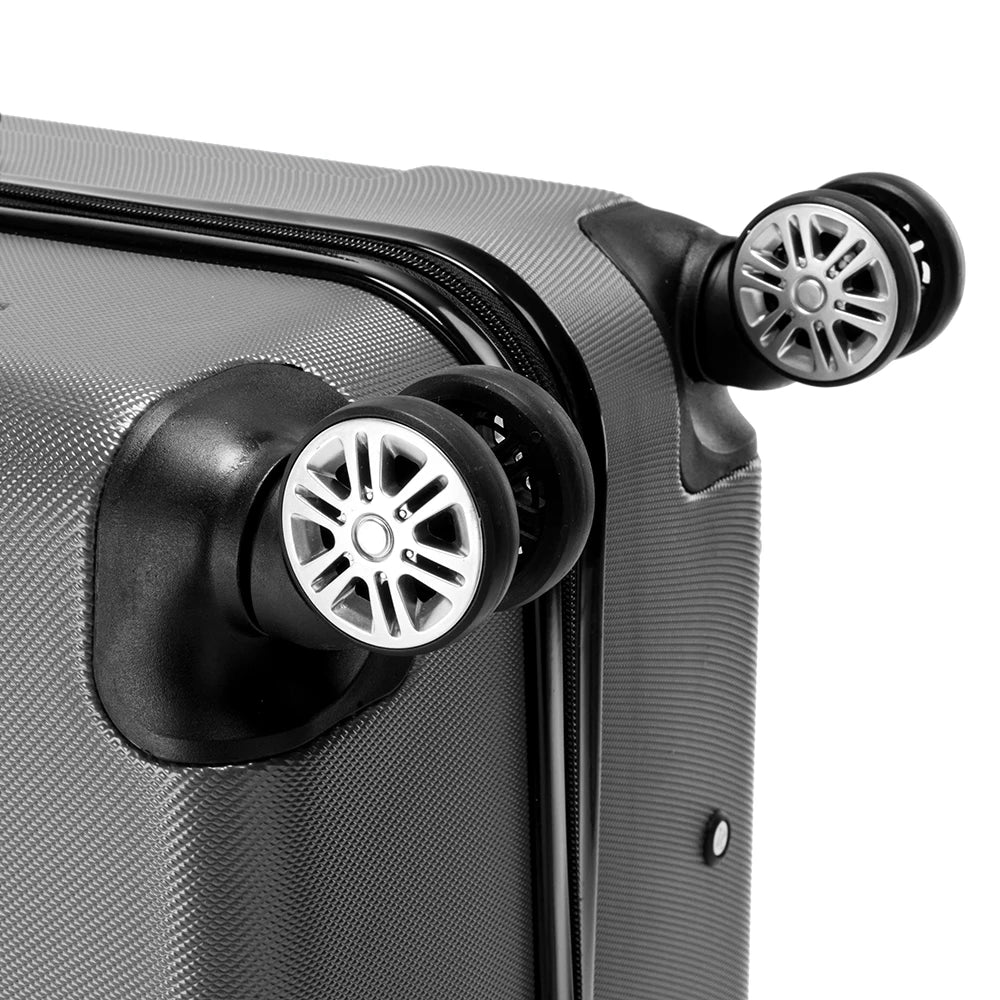 3-in-1 Portable ABS Trolley Case 20" / 24" / 28" Dark Gray Large capacity suitcase Chaoliu suitcase carry on luggage