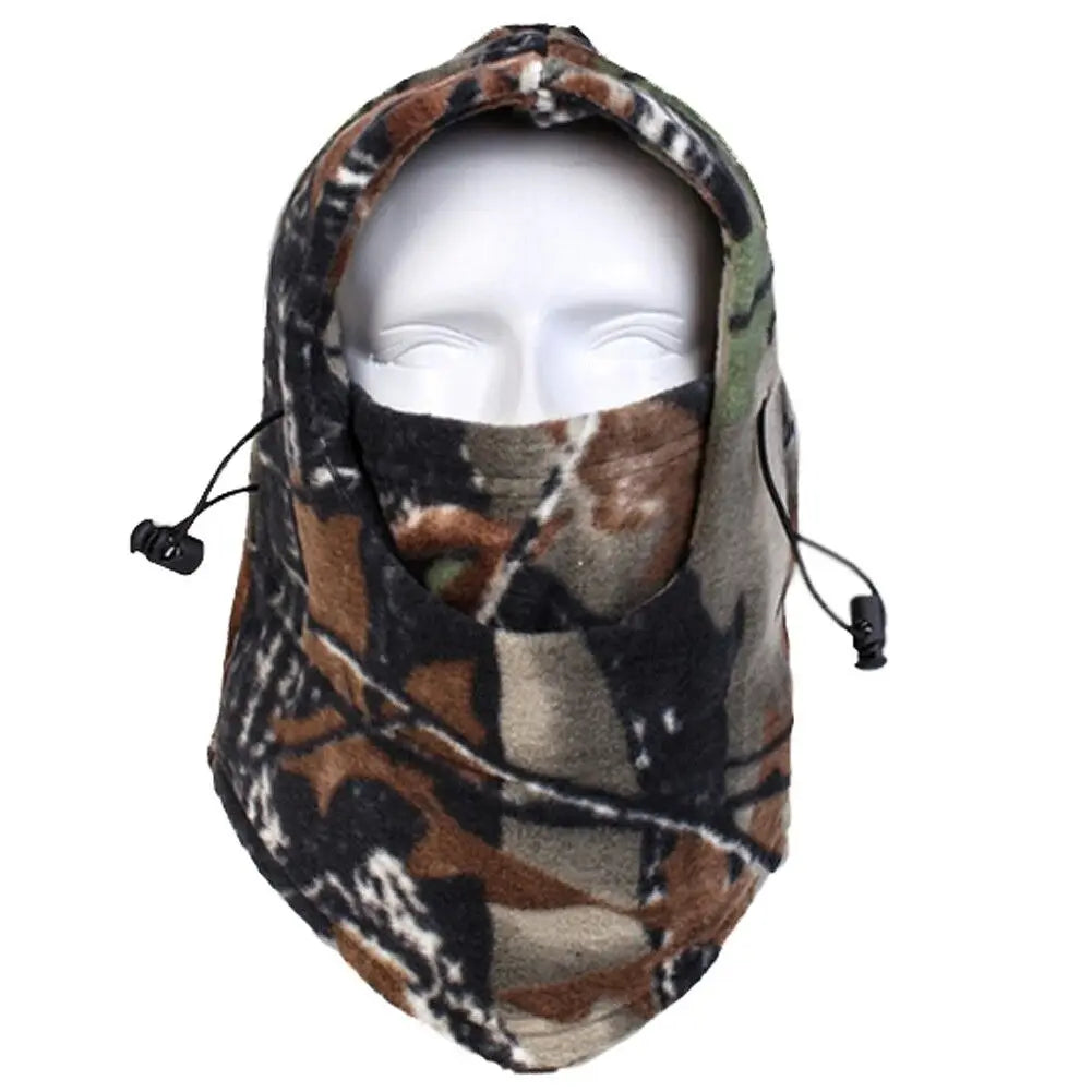 Winter Balaclava Thermal Fleece Ski Mask Neck Warmer Hoods Full Face Mask Outdoor Sports Cycling Hunting Hiking Warm Hat Cap