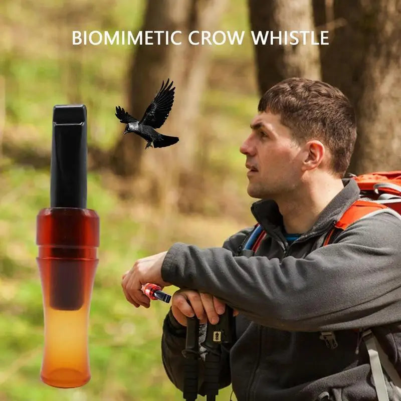 New Hunting Whistle Crow Call Hunting Tools Decoy Crow Animal Simulate Sound Whistle Outdoor Hunting Accessories Bait Whistle