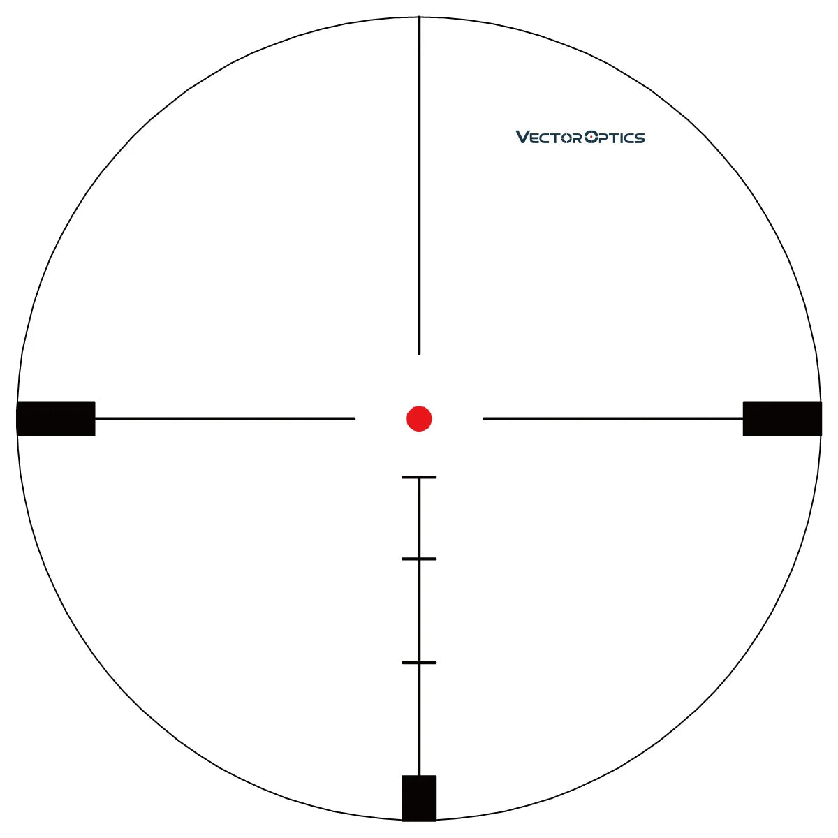 Vector Optics Hugo 6-24x50GT SFP Riflescope | BDC Reticle | 1/4 MOA Turret Lock Adjustment | Varmint Hunting | 1 Inch Tube