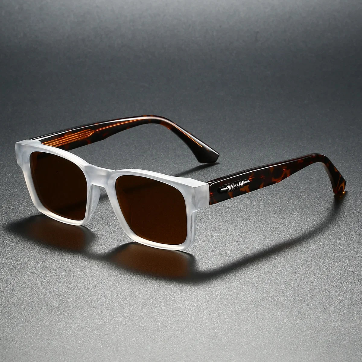 Quality Square Polarized Sunglasses Men Metal Core UV400 Unisex Sun Glasses Travel Hiking Beach Eyewear
