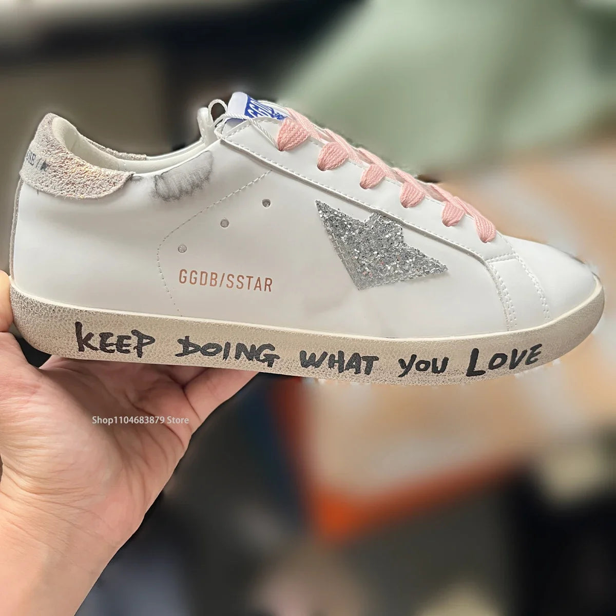 Women's Skateboarding Shoes Old Dirty Star Shoes Classic Versatile Vintage Men's Sneakers Designer Shoes