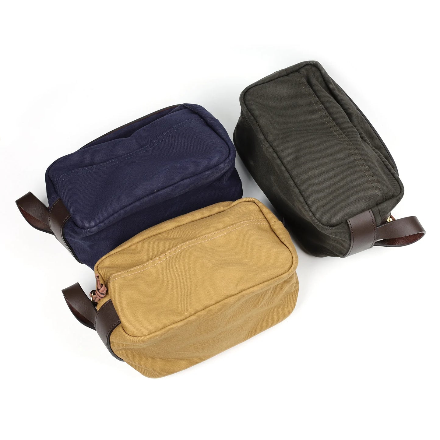 Men hand caught oilwax canvas toiletry bags restoring ancient ways Wrist Wrap Purses On Carry Travel Storage Bag Male Cluthes