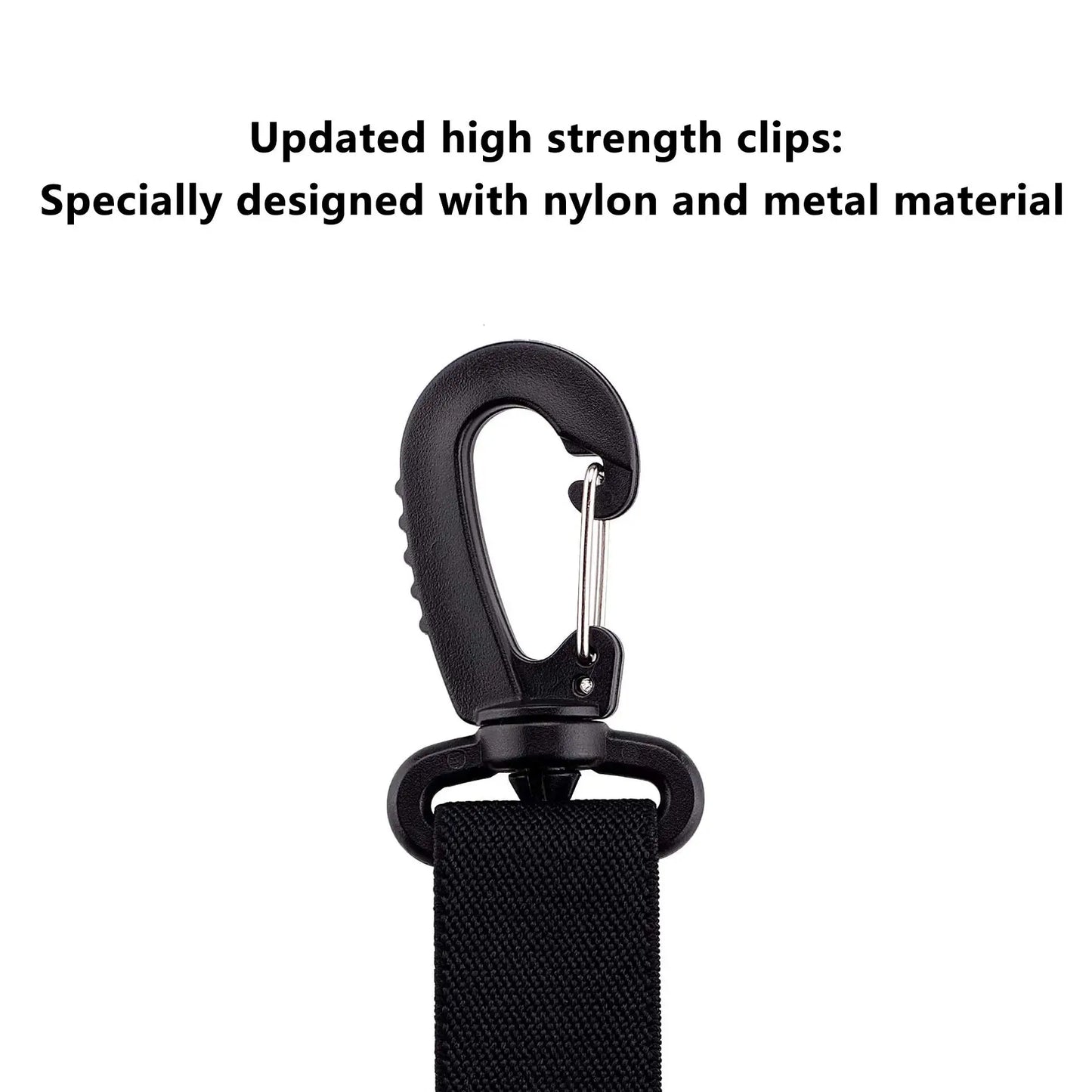 Raiseek Optics Binocular Harness Strap Adjustable Stretchy, Camera Chest Harness with 2 Loop Connectors, Hunting Accessories