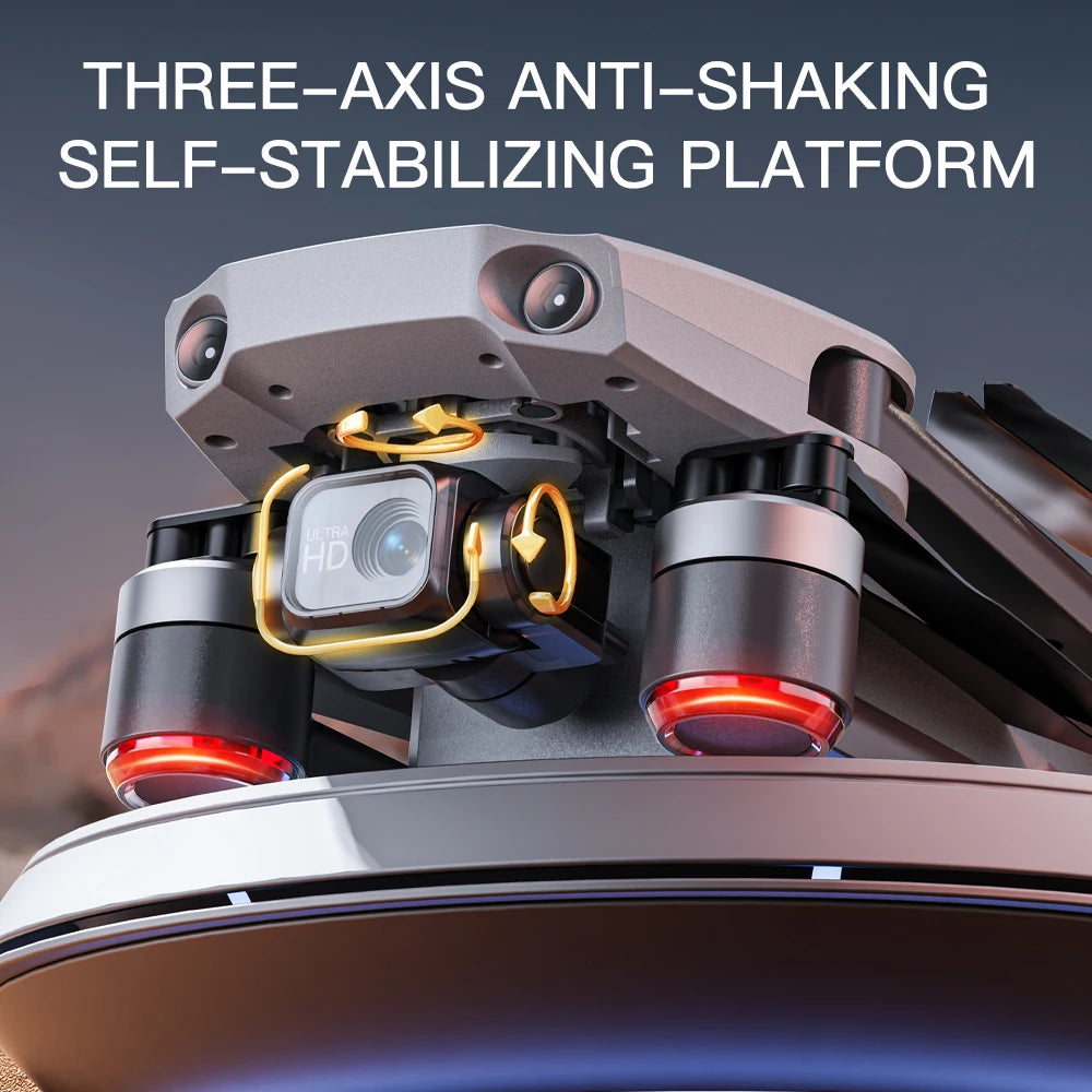 2025 K11 Tubro Drone With 8K Professional Camera GPS+Digital Image Transmission 3-axis Gimbal Anti-Shake Camera Drone RC Toy